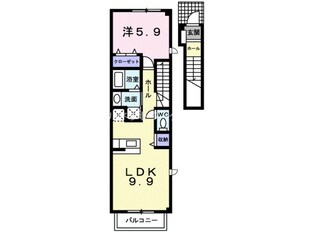 チアフルホームＡの物件間取画像